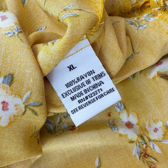 NWT Floral Ruffle Tiered Mini Skirt - Picture 8 of 10